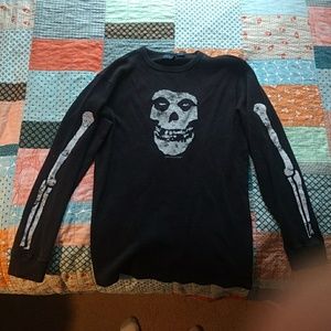 Misfits thermal longsleeve shirt